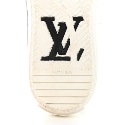 Louis Vuitton Charlie Sneakers 37 White Cacoa Brown 8 of 9
