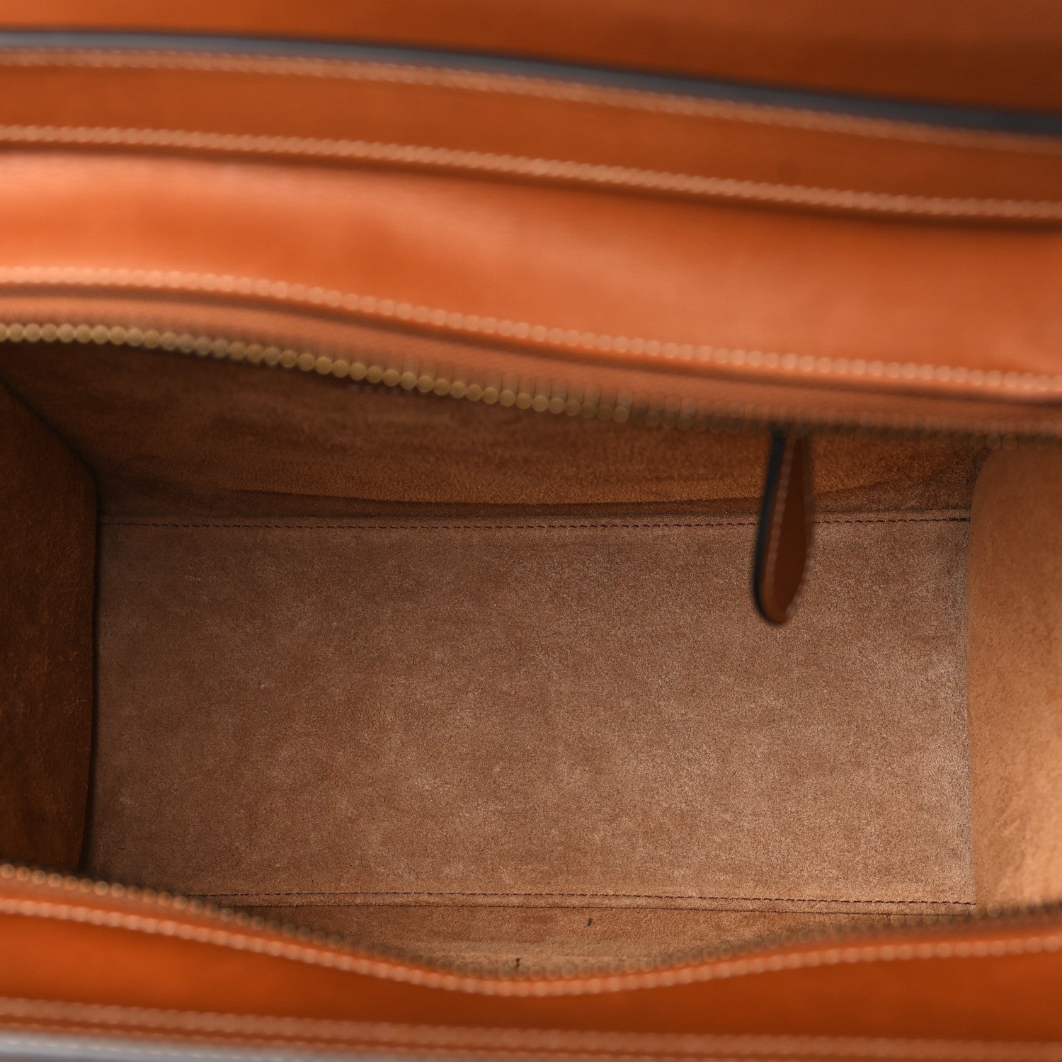 Celine Natural Calfskin Micro Luggage Tan 5 of 11
