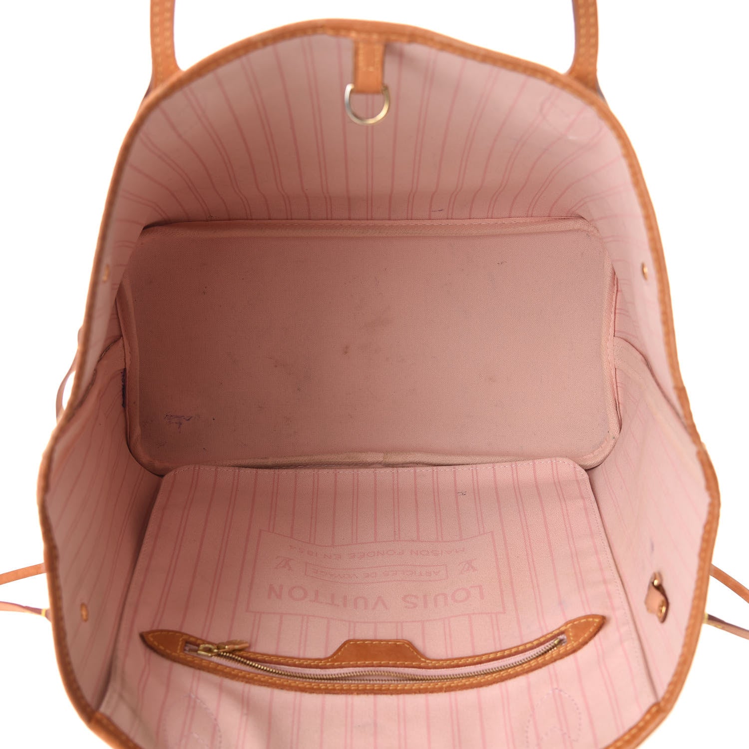 Louis Vuitton Damier Azur Neo Neverfull MM Rose Ballerine 5 of 8
