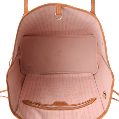 Louis Vuitton Damier Azur Neo Neverfull MM Rose Ballerine 5 of 8