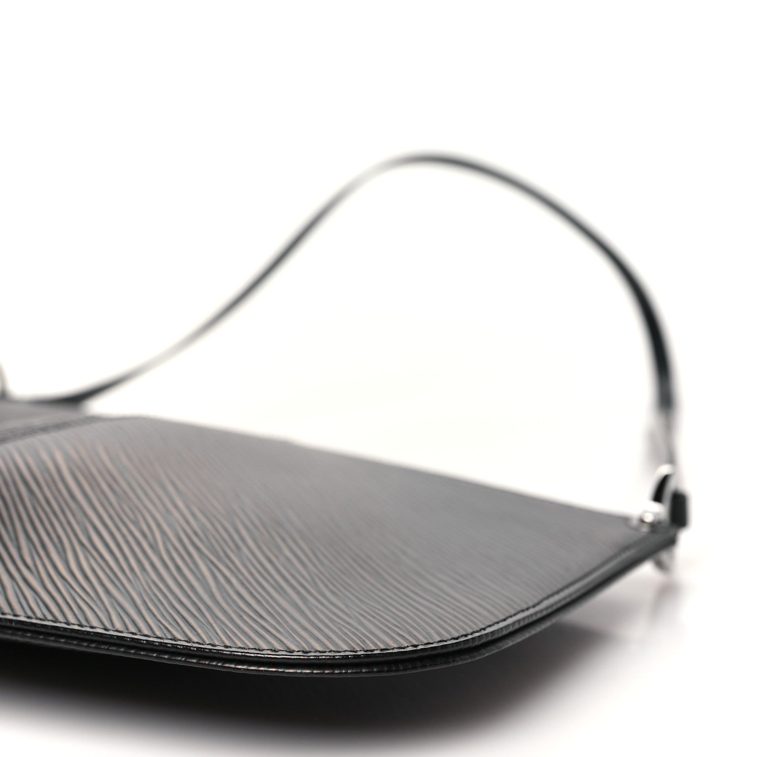 Louis Vuitton Epi Demi Lune Pochette Black 9 of 11
