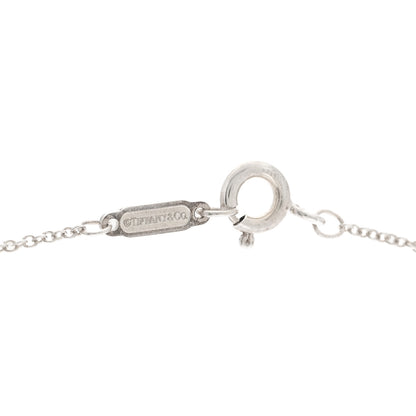 Tiffany Sterling Silver Twist Knot Pendant Necklace 4 of 5