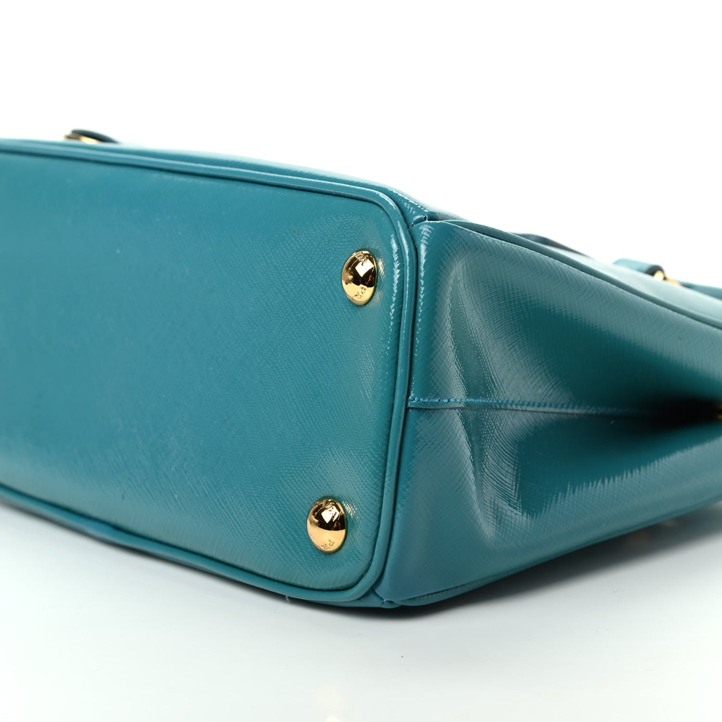 Saffiano Vernice Mini Galleria Double Zip Tote Voyage