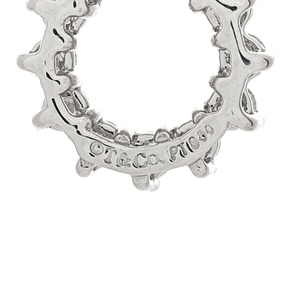 Tiffany Platinum Diamond Circle Charm 3 of 3