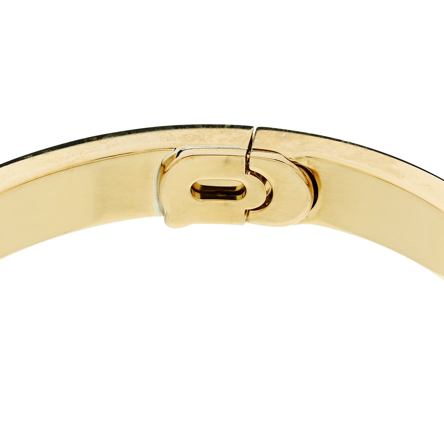 18K Yellow Gold Diamond LOVE Paved Bracelet 18