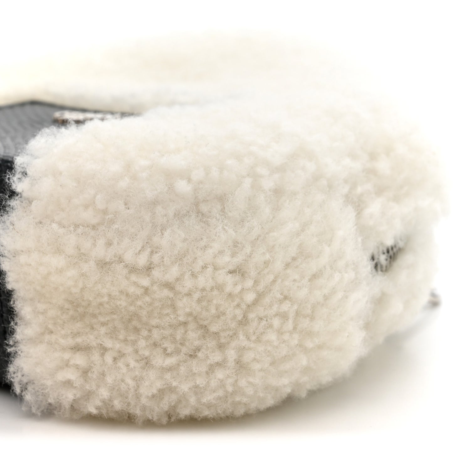 Sheepskin Karung Miniature Onigiri Bag White Ice Verde Alga