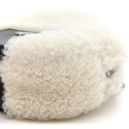 Fendi Sheepskin Karung Miniature Onigiri Bag White Ice Verde Alga 11 of 11