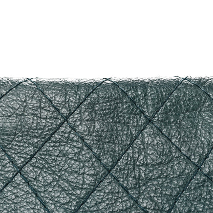 Chanel Glazed Calfskin Stitched XL On The Road Flap Blue 8 of 10