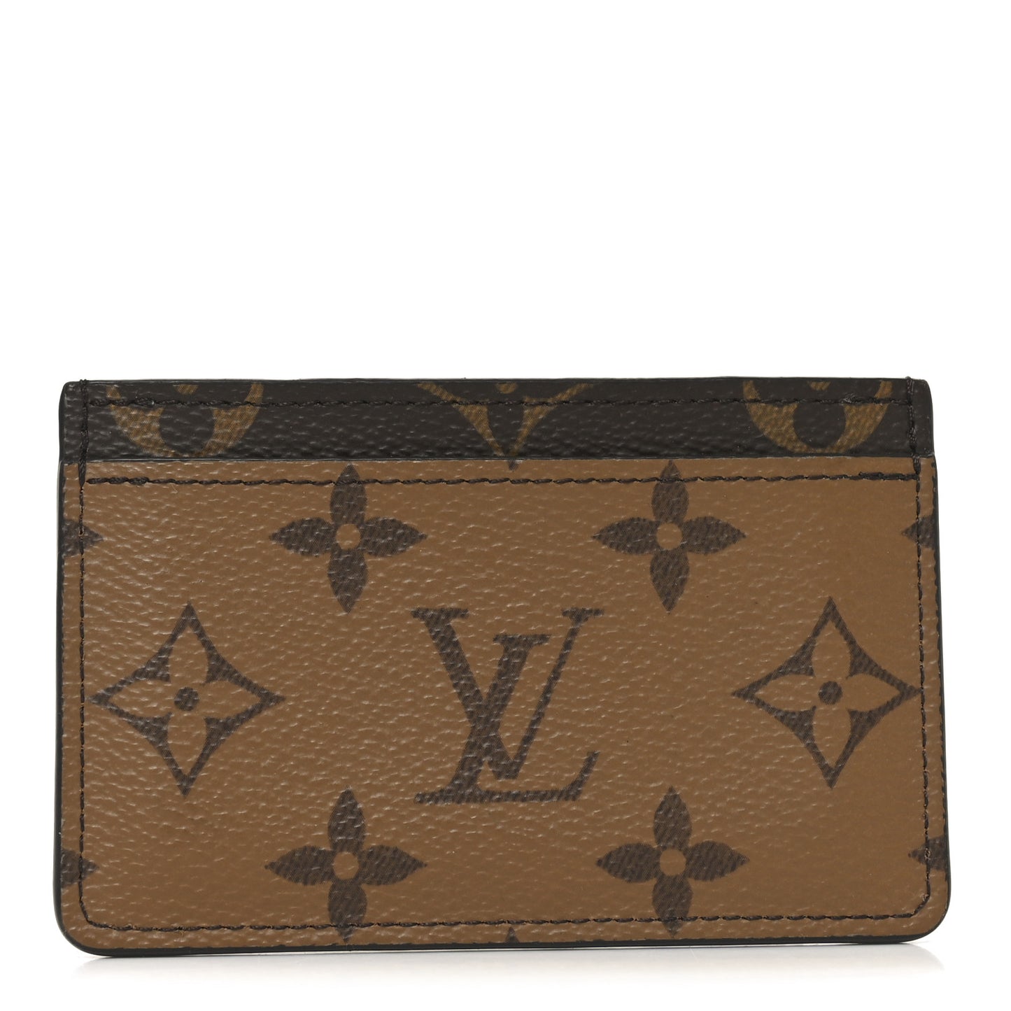 Reverse Monogram Card Holder