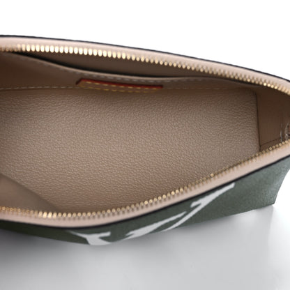 Louis Vuitton Monogram Giant Cosmetic Pouch Kaki 5 of 10
