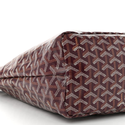 Goyard Goyardine Boheme Hobo Burgundy 10 of 11