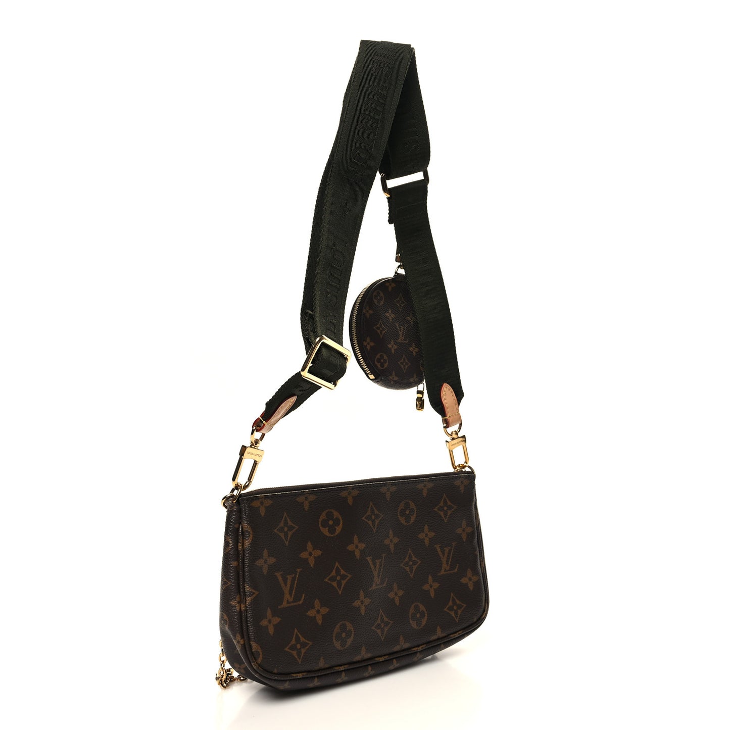 Monogram Multi Pochette Accessories Kaki