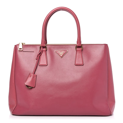 Prada Saffiano Large Galleria Double Zip Tote Bruyere 1 of 10