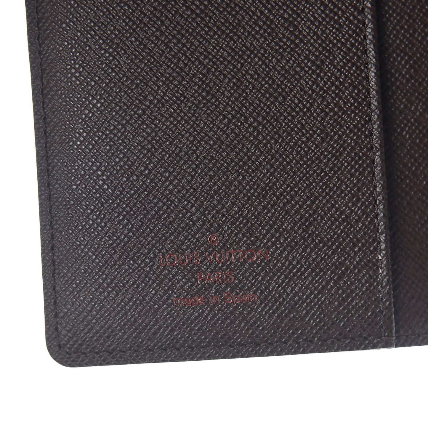 Damier Ebene Small Ring Agenda Cover