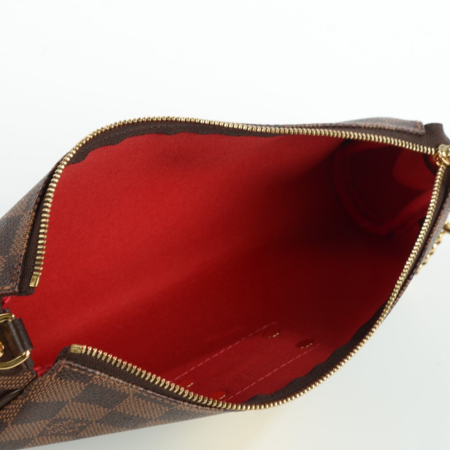 Louis Vuitton Damier Ebene Eva Clutch 5 of 7