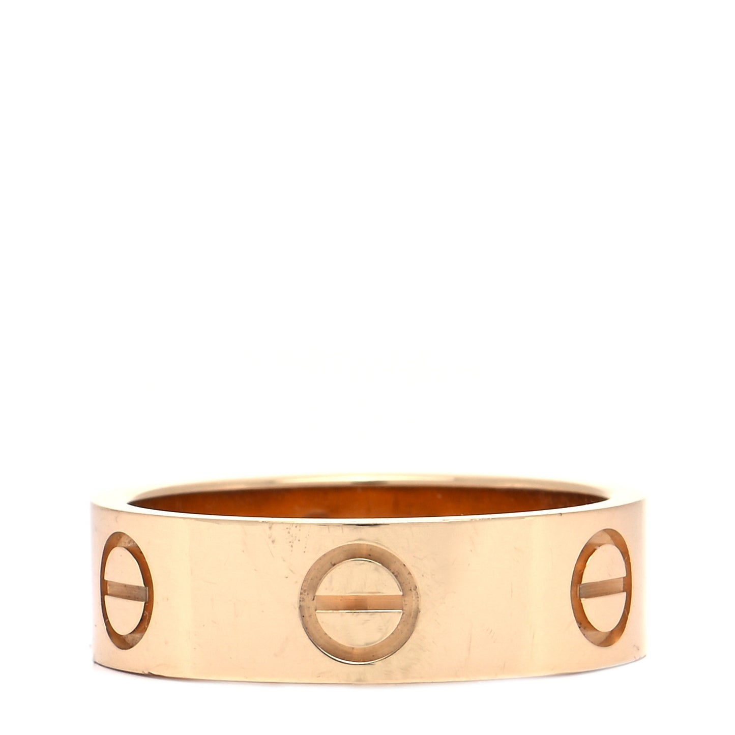 18K Yellow Gold 5.5mm LOVE Ring 51 5.75