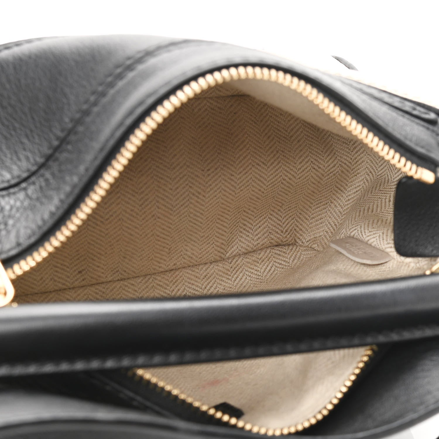 Loewe Calfskin Puzzle Bag Black Cream 5 of 11