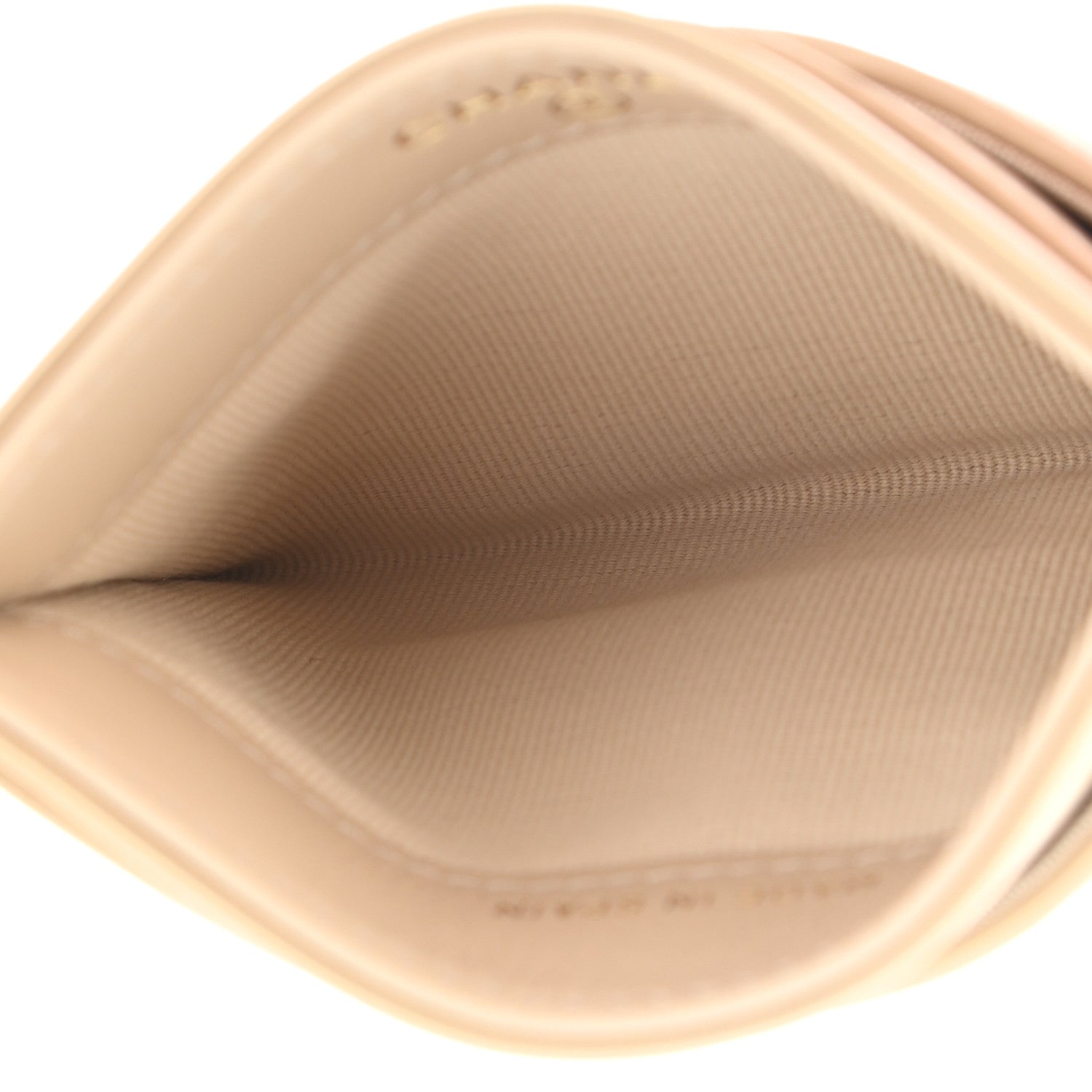 Chanel Lambskin Quilted 19 Card Holder Beige 5 of 8