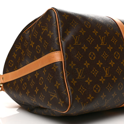Louis Vuitton Monogram Keepall Bandouliere 55 8 of 11
