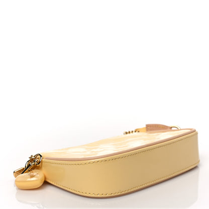 Louis Vuitton Metallic Vernis Valentine Mini Pochette Accessories Banana Fizz 4 of 8