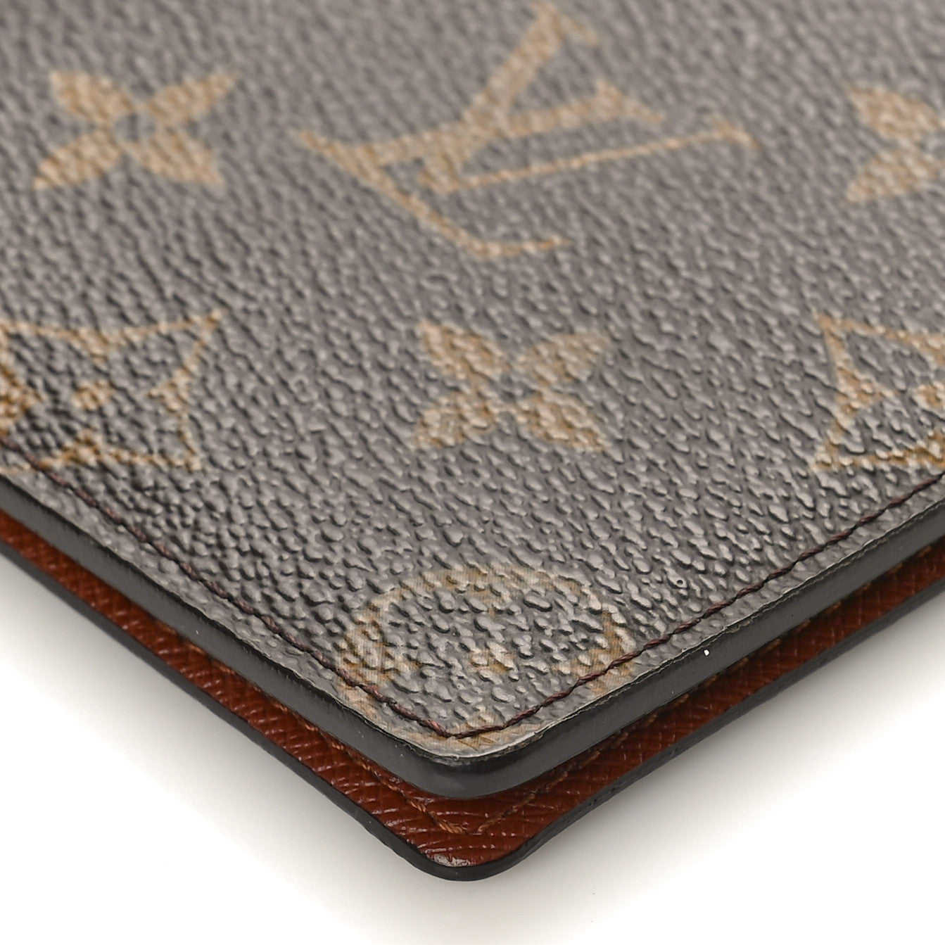 Louis Vuitton Monogram Porte Valeurs Checkbook Wallet 8 of 10