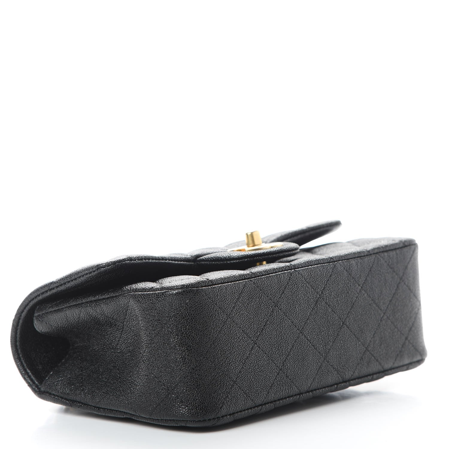 Chanel Caviar Quilted Mini Top Handle Rectangular Flap Black 4 of 11