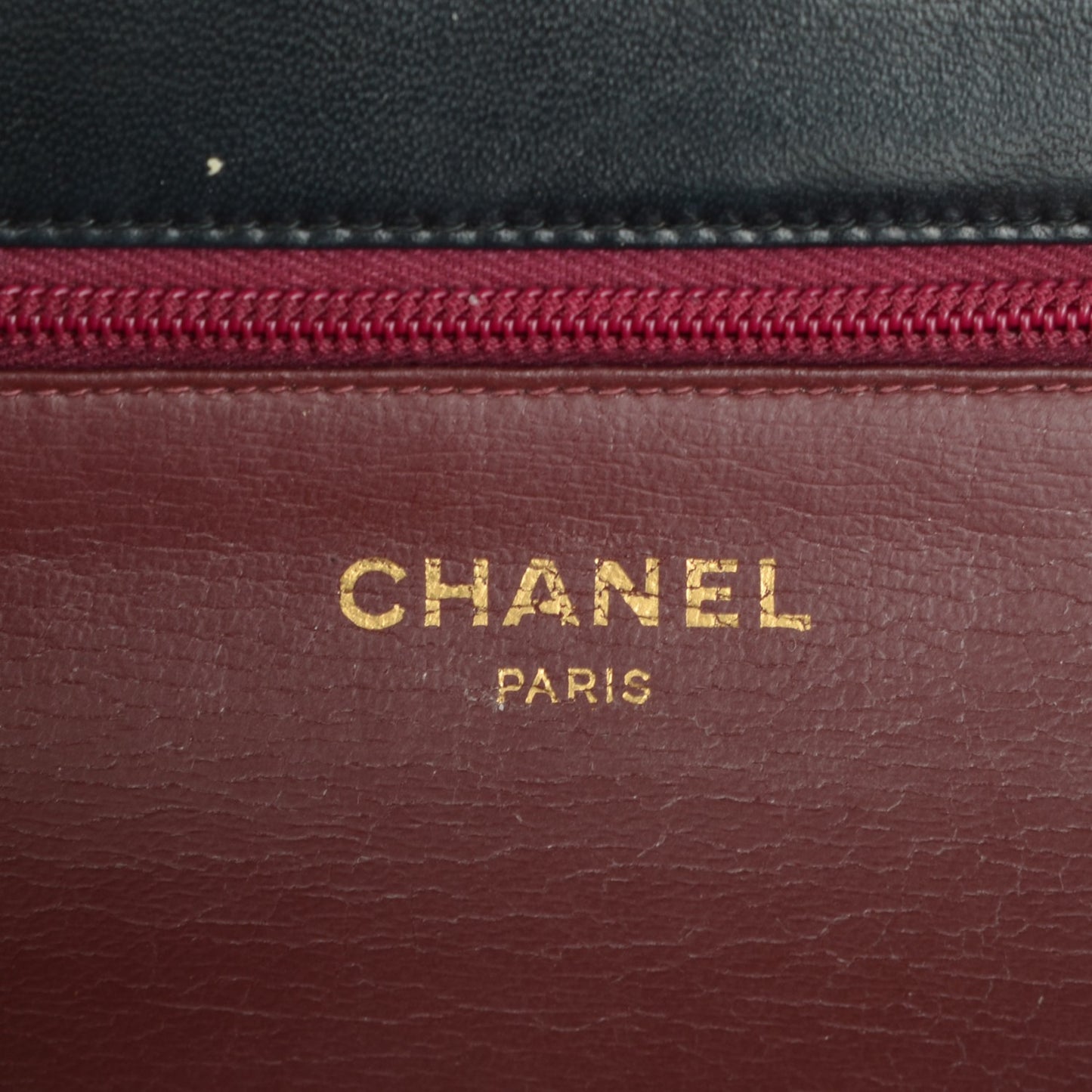 Lambskin Quilted Small Single Flap Black