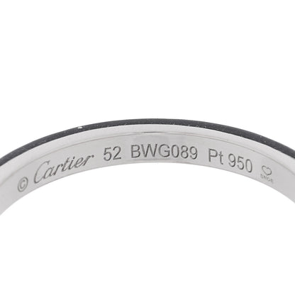 Cartier Platinum 2mm Ballerine Wedding Band Ring 52 6 4 of 4