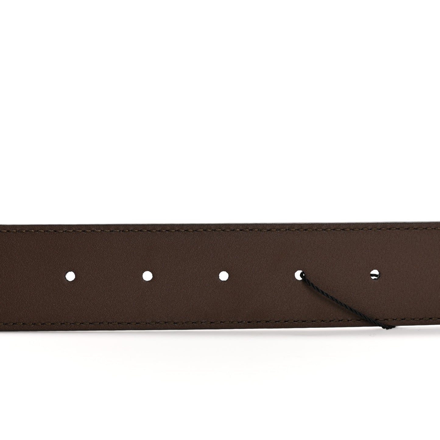 Smelit Calfskin Mens Interlocking G 35mm Belt 90 36 New Acero