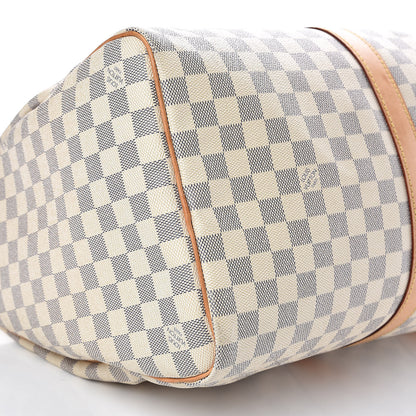 Louis Vuitton Damier Azur Keepall 50 6 of 15