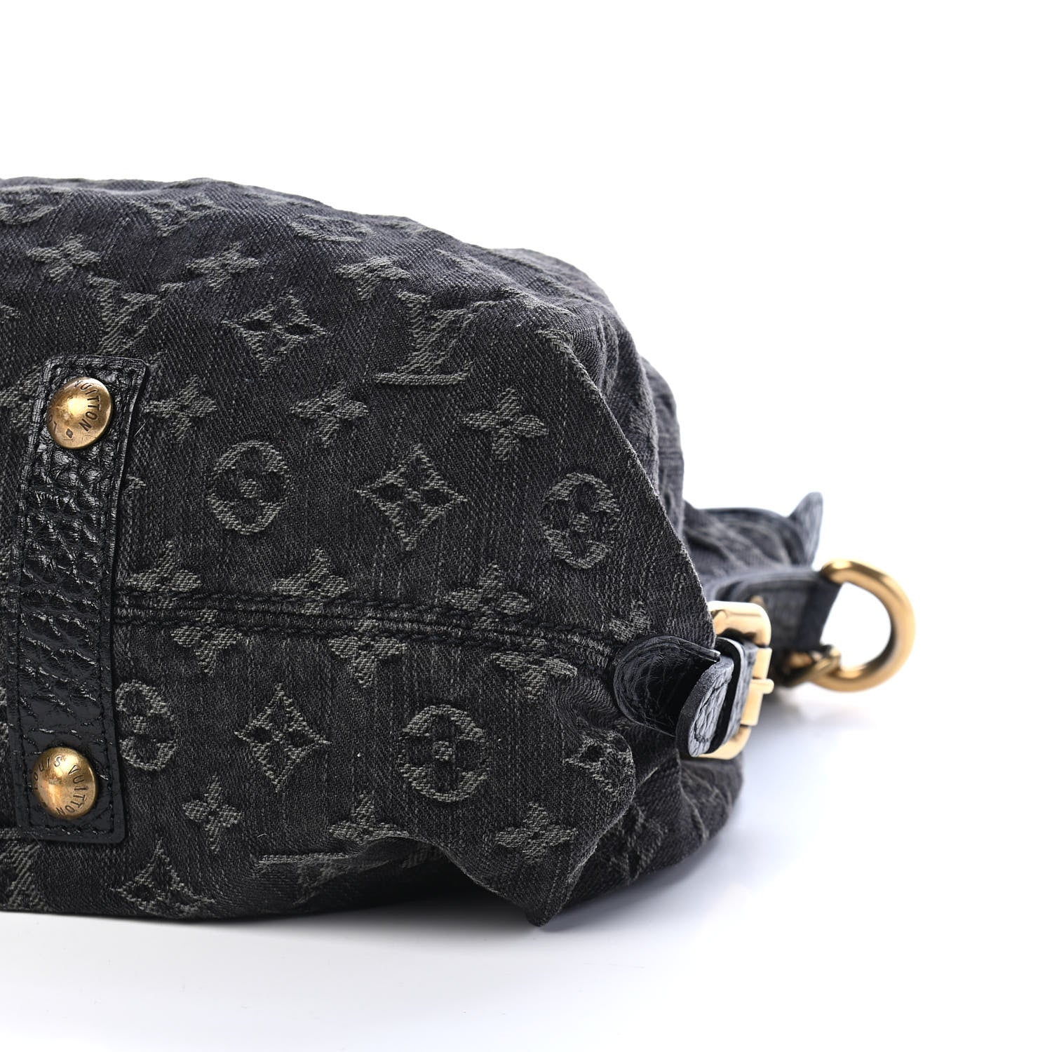 Louis Vuitton Denim Neo Cabby MM Black 9 of 10