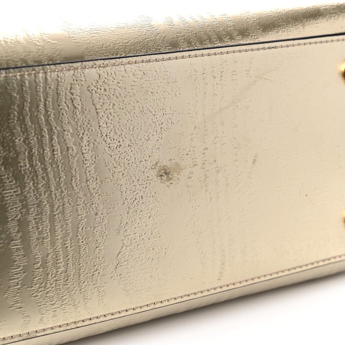 Calfskin City Steamer PM Gold