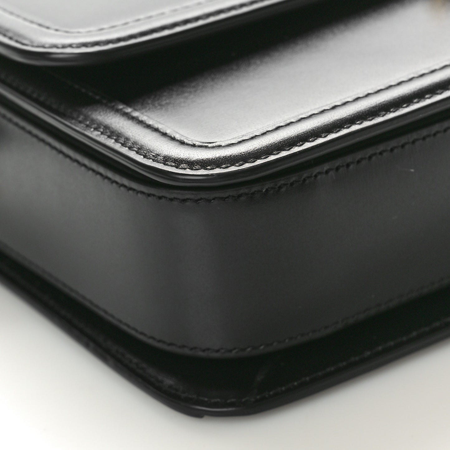 Box Calfskin Monogram Medium Solferino Satchel Black