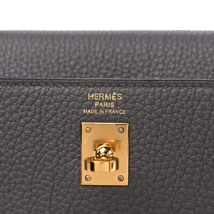 Hermes Togo Kelly Retourne 25 Etain 6 of 10