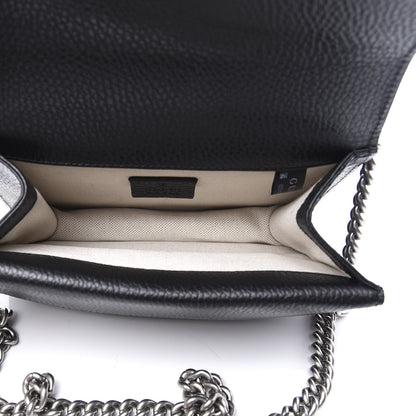 Gucci Calfskin Mini Dionysus Shoulder Bag Black 4 of 12