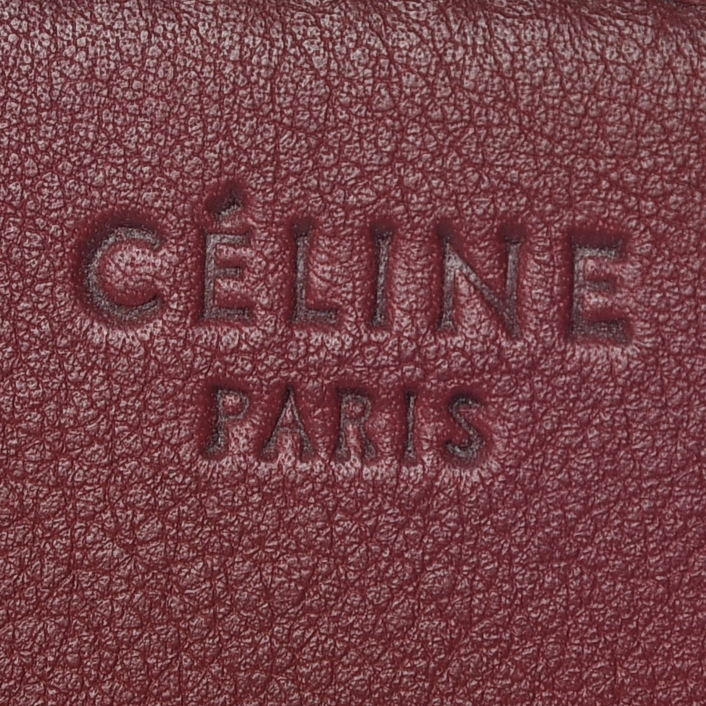 Supple Calfskin Medium Phantom Luggage Burgundy