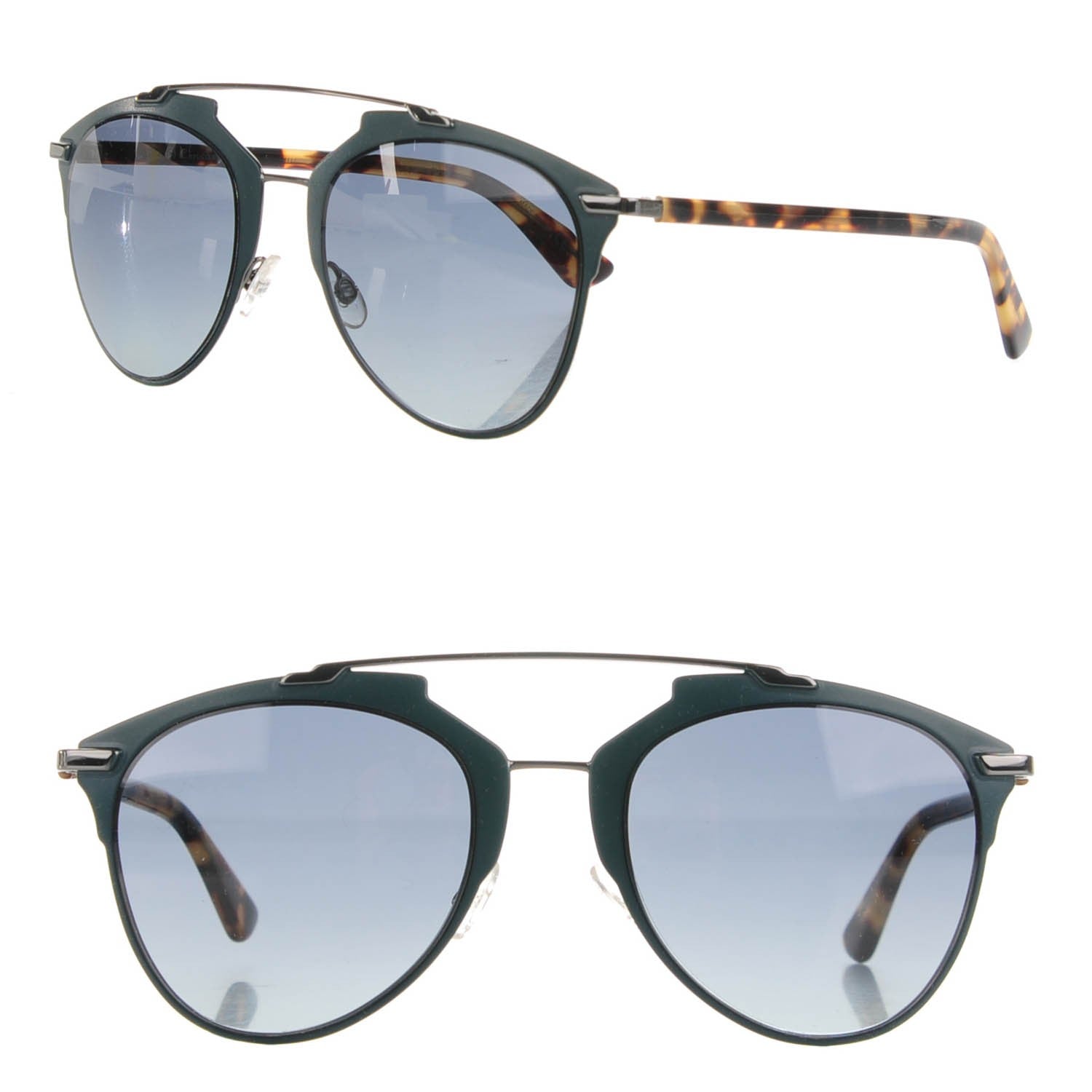 Christian Dior Reflected Sunglasses Green 1 of 7