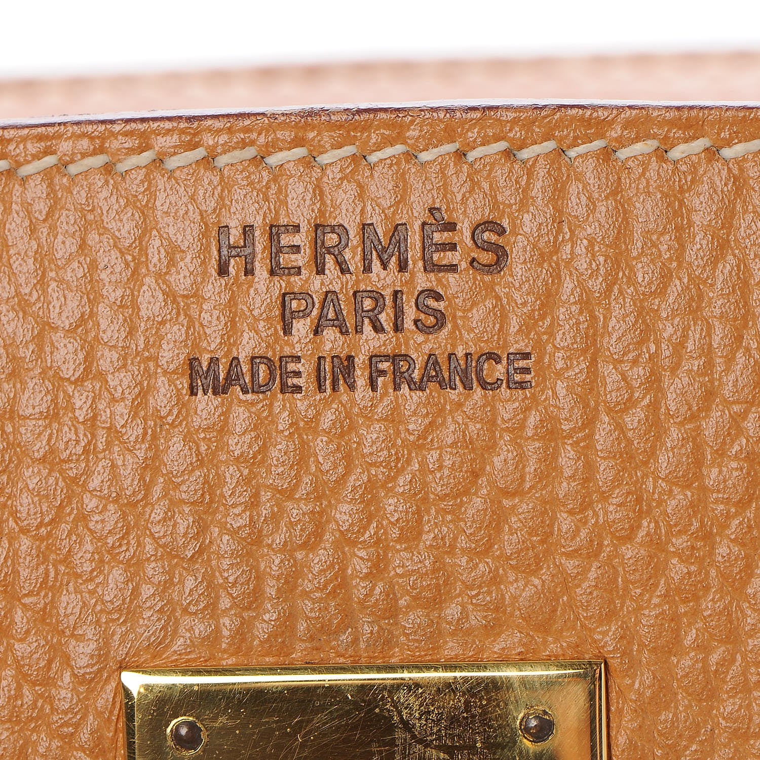 Hermes Ardennes Birkin 35 Gold 12 of 35