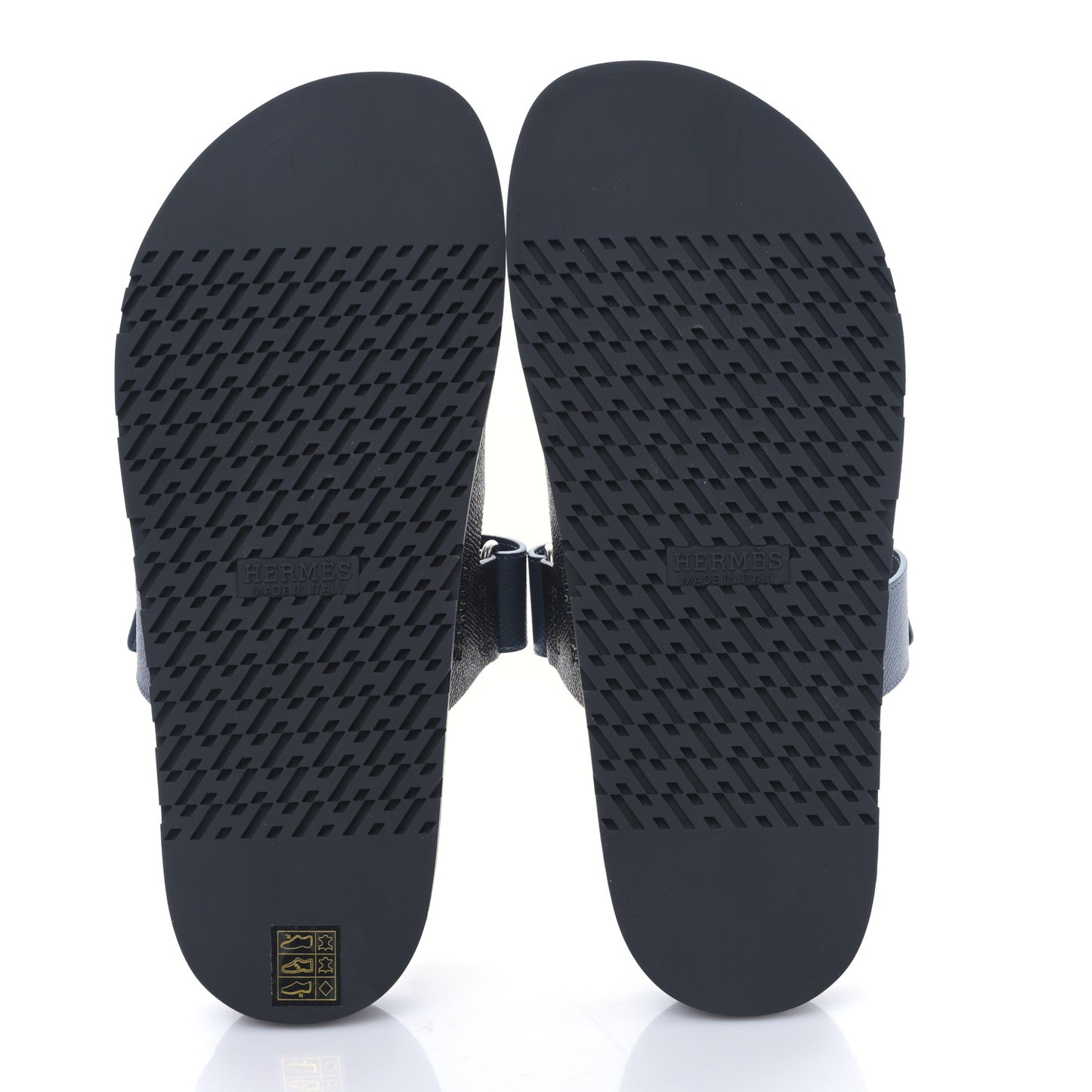 Epsom Mens Chypre Sandals 42 Black Bleu Céleste