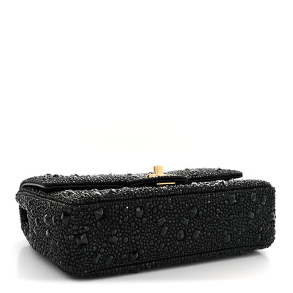 Chanel Strass Evening Flap Bag Black 4 of 11