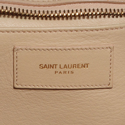Saint Laurent Calfskin Small Classic Y Cabas Beige 5 of 7