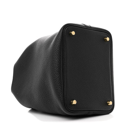 Hermes Taurillon Clemence Picotin Lock 18 PM Black 4 of 13