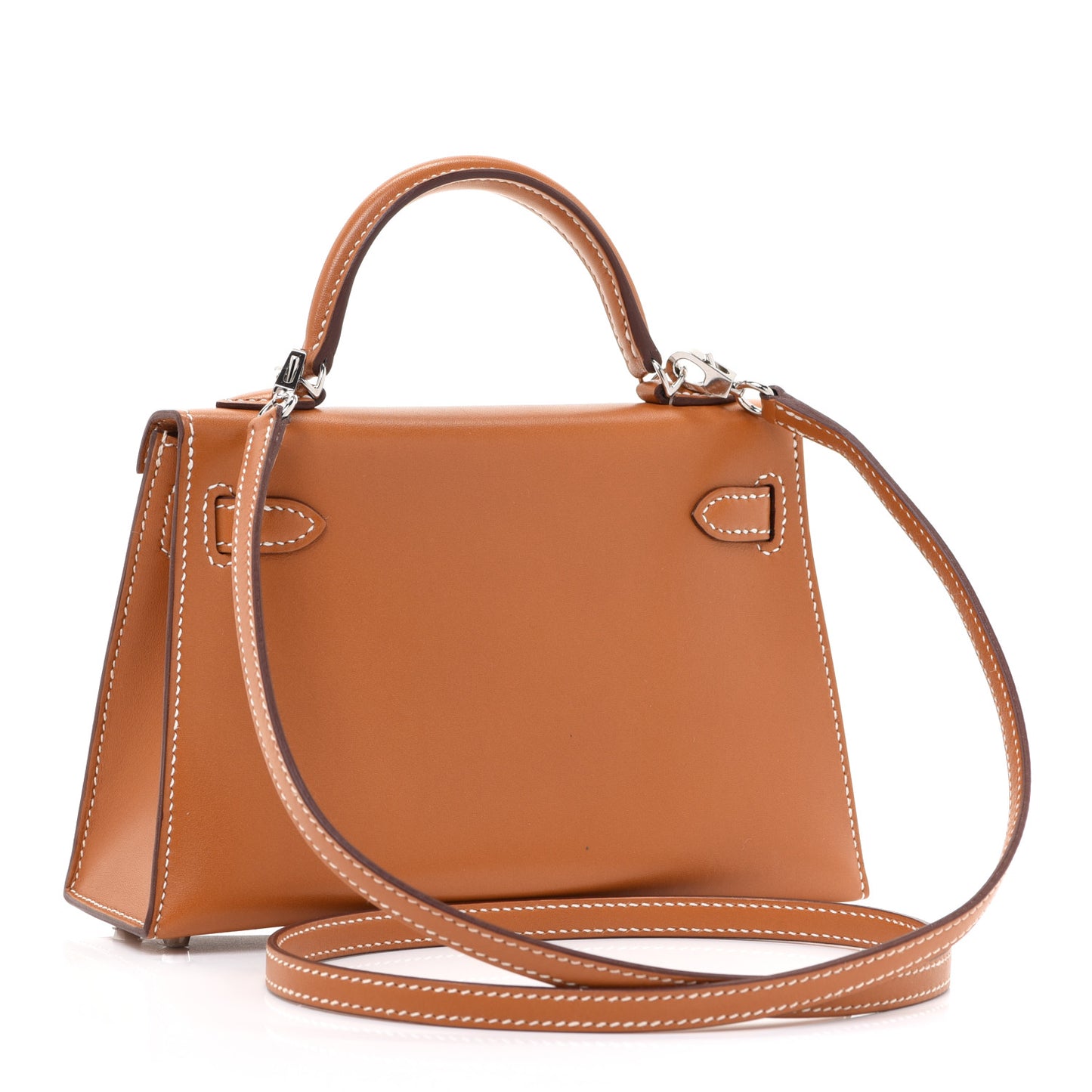 Veau Butler Mini Kelly Sellier 20 Natural Sable