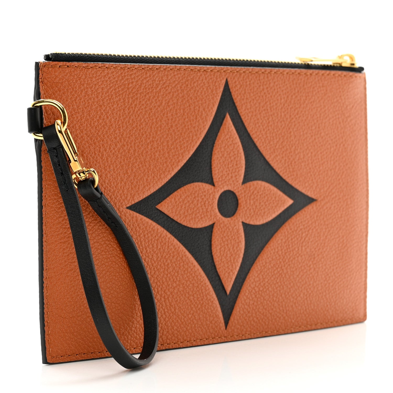 Louis Vuitton Empreinte Monogram Giant Crafty Neonoe MM Pochette Caramel Black 3 of 6