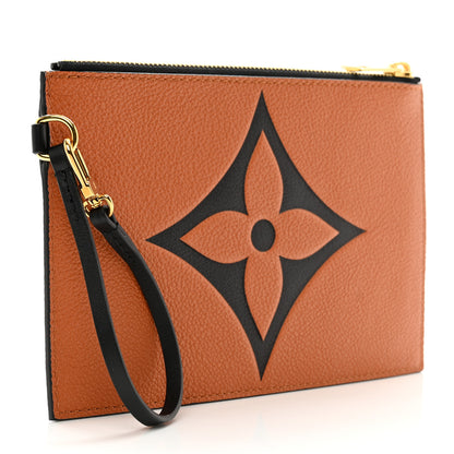 Louis Vuitton Empreinte Monogram Giant Crafty Neonoe MM Pochette Caramel Black 3 of 6