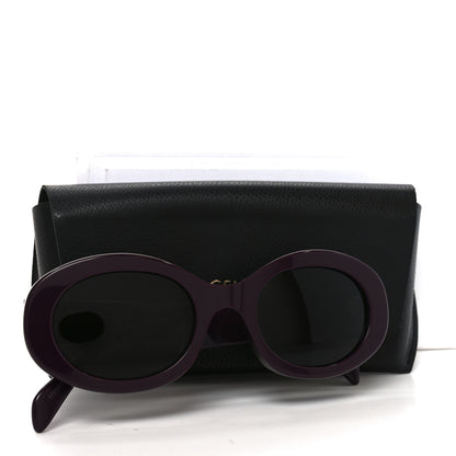 Celine Acetate Triomphe 01 Sunglasses CL 40194U Burgundy 7 of 7