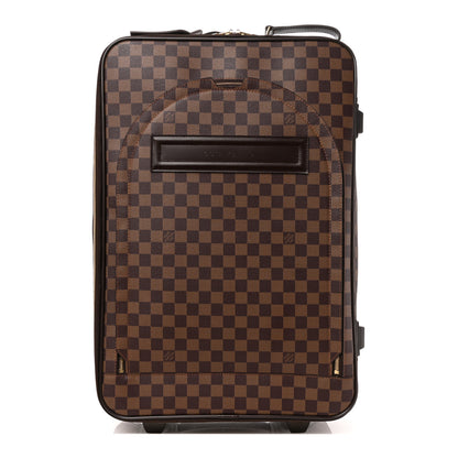 Louis Vuitton Damier Ebene Pegase 55 Rolling Luggage 1 of 10