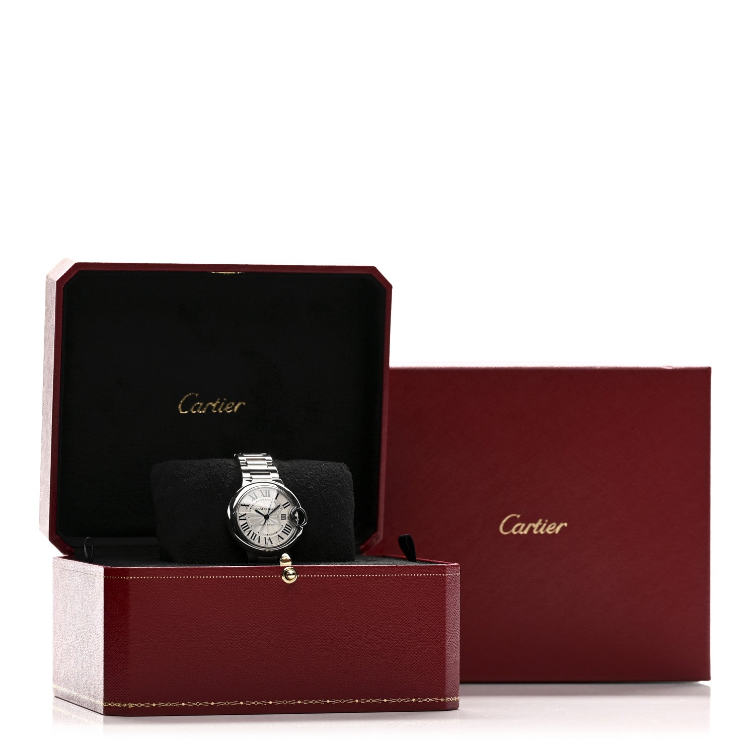 Cartier Stainless Steel 33mm Ballon Bleu De Cartier Automatic Watch 5 of 5