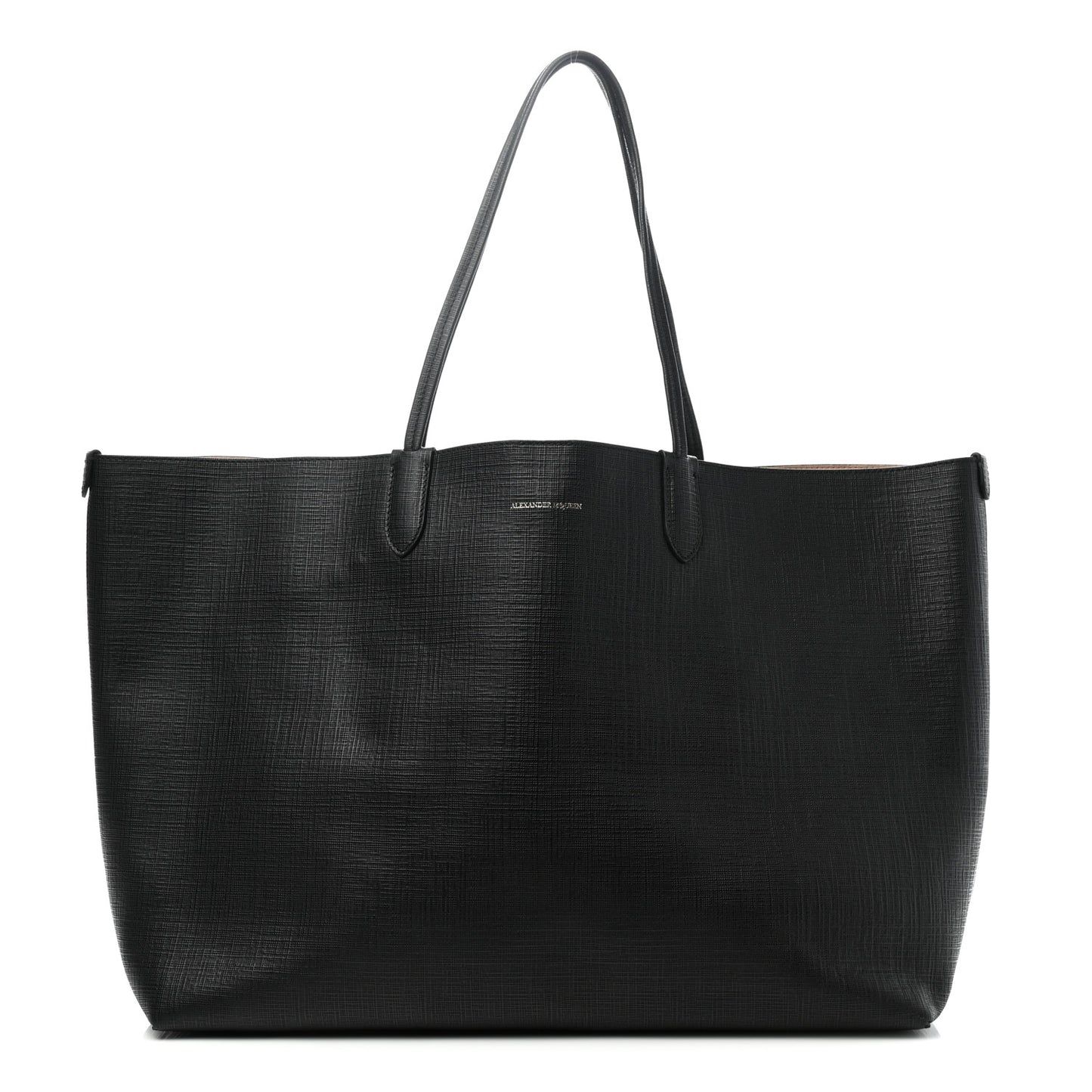 Saffiano Shopper Tote Black