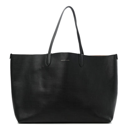 Alexander McQueen Saffiano Shopper Tote Black 1 of 9